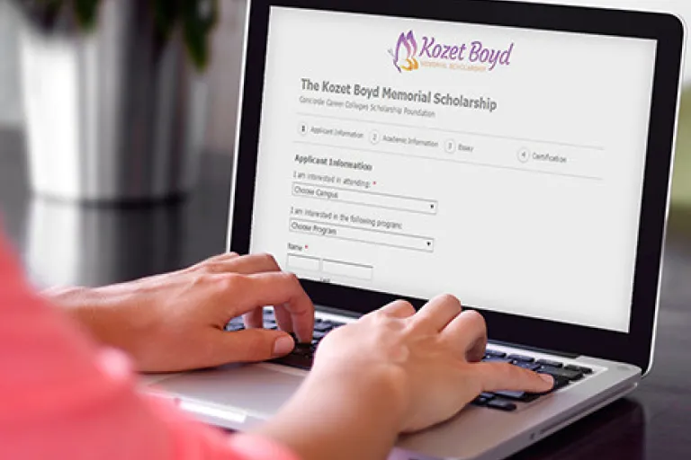 applying scholarship through concorde foundation